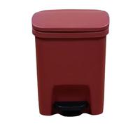 Poubelle avec couvercle, poubelle de cuisine Pédale, couvercle anti-odeur | Marchez sur la poubelle pour cuisine, salle de bain, buanderie, chambre, bureau à domicile, dortoir, appartement, campin