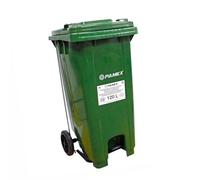 Poubelle avec poubelle Zaldi Vert 120 L