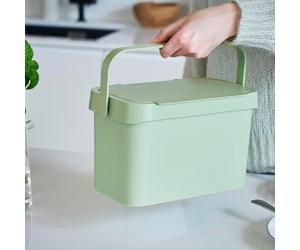 Poubelle bio ""Collect Biowaste"", 5 L, vert
