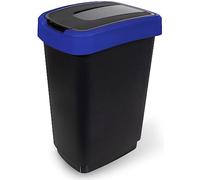 Poubelle bleue de 50 litres, 48 x 33 x 25 cm