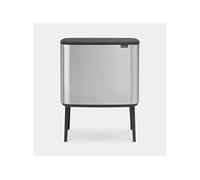 Poubelle Bo Touch Bin 3 Seaux 11+11+11 L Acier Satiné