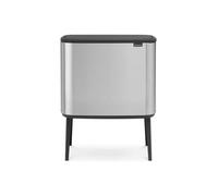 Brabantia Poubelle Bo Touch Bin 36 L Acier inoxydable mat Gris