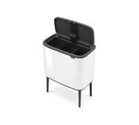 Brabantia Poubelle Bo Touch Bin 3 x 11 L Blanc