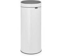 Poubelle Brabantia Touch Bin New 115141 30L Blanc Blanche G