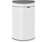 Poubelle Brabantia - Touch Bin New, 40 L, Blanc