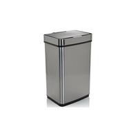 Poubelle CLEAN IV avec capteur infrarouge 60L Acier argent