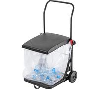 Poubelle - Conteneur à déchets - 80 L - P24184 K113 - Transparent