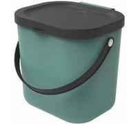 Poubelle Conteneur en Plastique Rotho Albula 6L vert Vert G