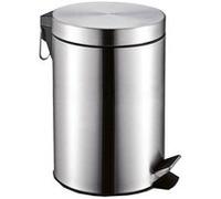 Poubelle cosmétique à pédale MELINDA, 3 litres, inox