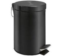 Poubelle cosmétique à pédale MELINDA, 5 litres, noir
