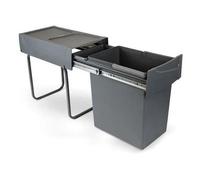 Poubelle coulissante 20 litres - 1 bac 20 litres EMUCA