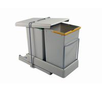 Poubelle coulissante automatique 2 x 14 L EMUCA - 8077221