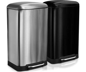 Poubelle Cubo inox Couleur : Noir