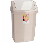 Poubelle Curver Click-IT 25 L, beige