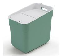 Curver Poubelle Ready to Collect 20 L Vert – Avec support mural (02102-393)