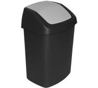 Curver Poubelle Swing Bin 10L - 24,6 x 19,8 x 37,3 cm - Noir (03984-Y09)