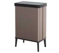 Poubelle Curver Tri Sélectif 54L Pratique Rose Design Écologique 261010