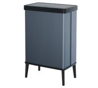 Poubelle Curver Verto tri sélectif 54L sur pieds bleu 258985