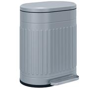 Poubelle de 20 litres avec système de fermeture en douceur | Couleur : Gris | Dimensions : 31,2 x 36,5 x 45 cm