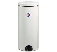 Poubelle de cuisine à pédale 30L Fabriqué en France Blanc