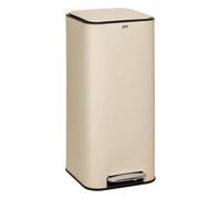 5five - poubelle delta en métal beige 30l