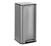 Paris Prix Poubelle de cuisine à pédale Delta (FIVE Simply Smart) Métal 30 L Inox