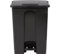 Poubelle de cuisine à pédale Jantex noire 65 L