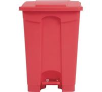 Poubelle de cuisine à pédale Jantex rouge 45 L