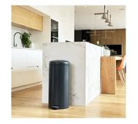 Poubelle de Cuisine à Pédale - URBAN - 30L - Acier Gris - Kitchen Move
