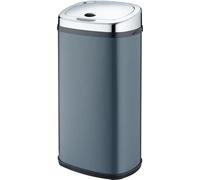 Poubelle de Cuisine Automatique, 42 L, Inox Gris Mat, KITCHEN MOVE LARGO, Cerclage