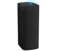 Poubelle de cuisine automatique - HOMCOM - 50L - fonctionne sur piles - sans bac intérieur - métal et ABS - 26,5x35,5x68cm - noir