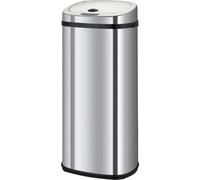 Poubelle de Cuisine Automatique LARGO KITCHEN MOVE, 42 L, Inox Poli Miroir, Design Rectangulaire avec Cerclage