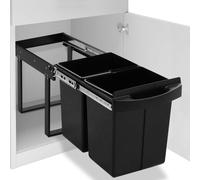 Poubelle De Cuisine Avec Tiroir-Pull-Out Sous-Évier Gestion Des Déchets Soft-Close 48 L