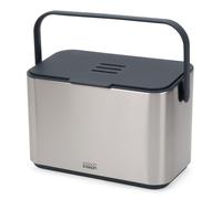 Poubelle de cuisine COLLECT 30145 4 l, argent, acier inoxidable, Joseph Joseph