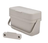 Poubelle de cuisine COMPO 4 l, beige, Joseph Joseph