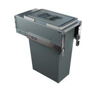 Poubelle de cuisine coulissante - grande capacité - Block 2.0 - L 300 mm - 35 litres ELLETIPI