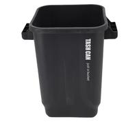 Poubelle de Cuisine de Grande capacité, Poubelle Légère à Finition Mate élégante pour la Maison, le Bureau et la Chambre à Coucher (BLACK)