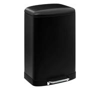 Poubelle de Cuisine en Métal Ariane 50L Noir