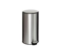 - Poubelle de Cuisine en Métal "Delta" 30L Inox