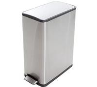 Poubelle de tri à pédale HAILO Profil - 2 bacs 20 Litres - 66 x 48 x 28 cm