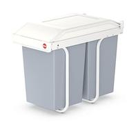 Hailo Poubelle encastrable Multi-Box duo L tri sélectif 2 x 14 L