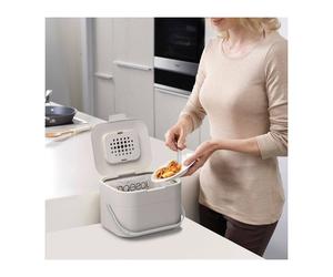 Poubelle de cuisine Tri Sélectif modulable Stack Joseph Joseph 4 L Blanc Stone