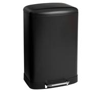 Poubelle de grande capacité, acier inoxydable, 50 l