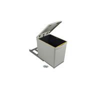 Poubelle coulissante EMUCA - bac 16L - 8906621