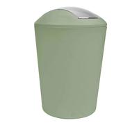 Douceur d'Intérieur, Poubelle Flic Flac (5,6 L) Vitamine Sdb Sauge, Plastique Uni
