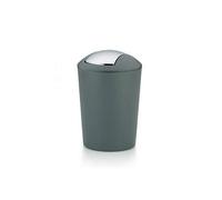 Poubelle de Salle de Bain Cosmetique 5 L Marta Gris