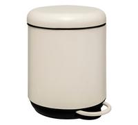 Poubelle de Salle de Bain Duo 5L Ivoire
