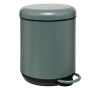 5five Poubelle à pédale de salle de bain Duo 5 L Vert Ficus