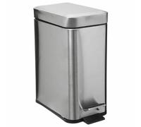 Poubelle rectangulaire soft close inox 5L - 5 five simply smart