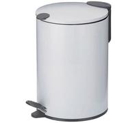 Poubelle de salle de bain Mats KELA - 3 L - Blanc - Métal